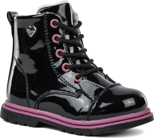 Buty dziewczęce WOJTYŁKO 1Z24119C czarne
