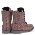Buty dziewczęce EMEL EV2747A-1 beżowe kropki