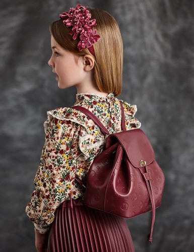 Plecak dziewczęcy ABEL&LULA 5917 bordowy