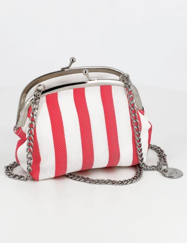 Torebka dziewczęca ABEL&LULA 5466 czerwone paski