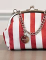 Torebka dziewczęca ABEL&LULA 5466 czerwone paski