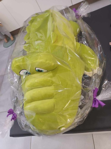 Krokodyl pluszowy 120cm zielony