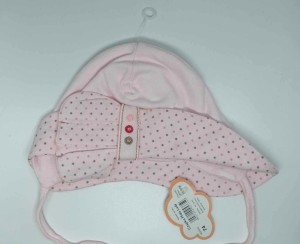 Czapka dziewczęca sofija różowa