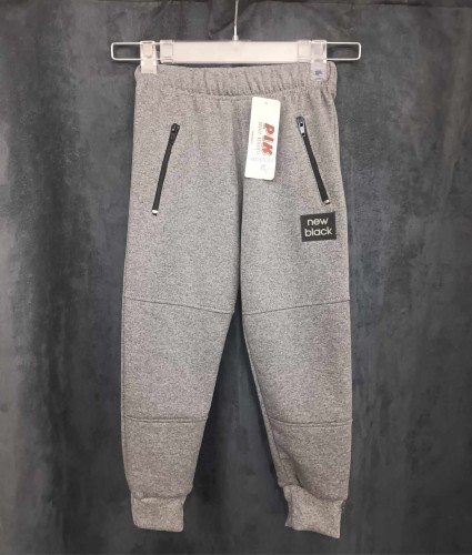 Ocieplane spodnie dresowe szary