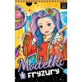 Modelki i fryzury.Z naklejkami