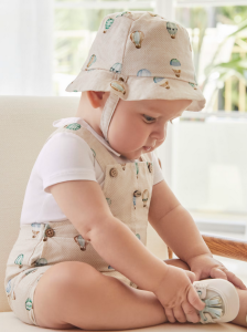 Ogrodniczki dziecięce MAYORAL 1613 beż