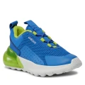 Sneakersy chłopięce GEOX J ACTIVART ILLUMINUS J45LYA niebieskie