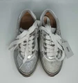 Buty dziewczęce GEOX J826FD srebrne