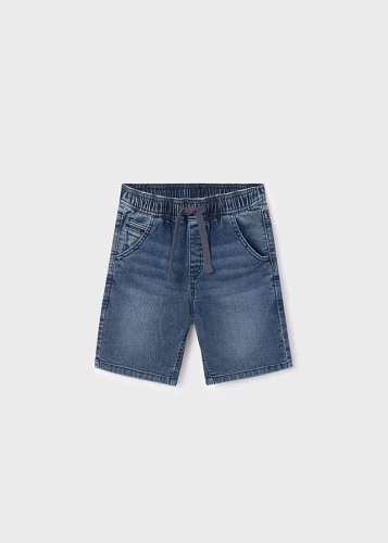 Bermudy chłopięce MAYORAL 6282 ciemny jeans