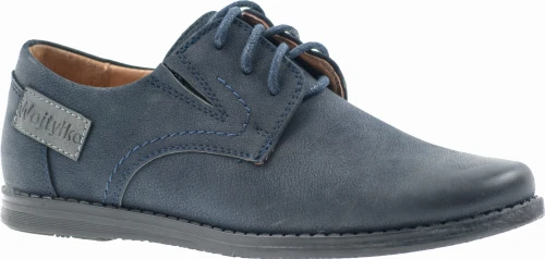 Buty chłopięce WOJTYŁKO 3W1377GN granatowe