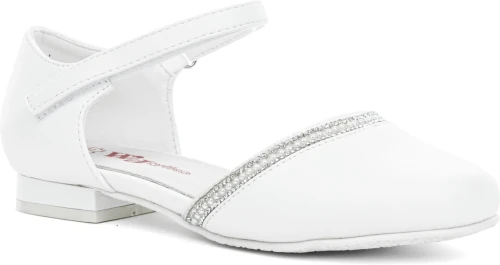 Buty komunijne dziewczęce WOJTYŁKO 5B24423B białe