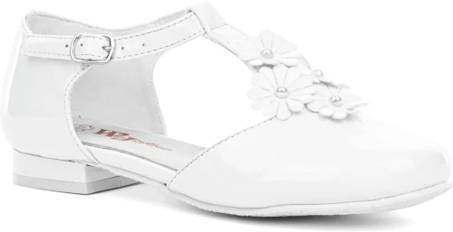 Buty komunijne dziewczęce WOJTYŁKO 5B24425B białe