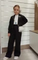 Spodnie szwedy dziewczęce czarne