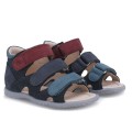 Sandały chłopiece EMEL ES 2386-38 granat, bordo