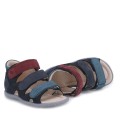 Sandały chłopiece EMEL ES 2386-38 granat, bordo