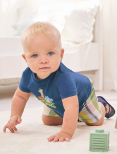 Komplet chłopięcy MAYORAL 1223 niebieski/zielony