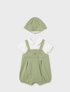 Rampers dziecięcy MAYORAL 1616 krem/zielony