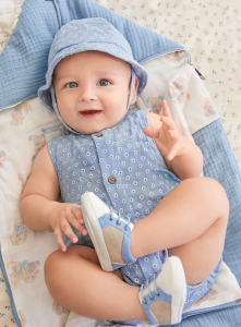 Body dziecięce MAYORAL 1614 błękit/wzór