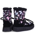 Buty dziewczęce EMEL EV4209 czarne/wzór