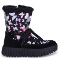 Buty dziewczęce EMEL EV4209 czarne/wzór