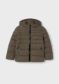 Kurtka pikowana z odblaskami MAYORAL 7458 khaki