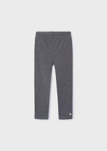 Legginsy Better Cotton dla dziewczynki MAYORAL 717 grafitowe