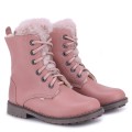 Buty dziecięce ze skóry naturalnej  EMEL EV2747-2 różowe