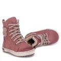 Buty dziecięce ze skóry naturalnej EMEL EV2651C ciemny róż
