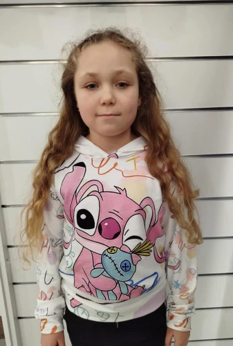 Bluza dziewczęca STITCH kolorowa