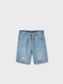 Bermudy chłopięce MAYORAL 6210 jasny jeans