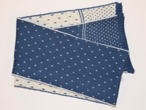 Szalik chłopięcy BROEL model KLAKSON niebieski