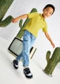 Szerokie spodnie cargo unisex MAYORAL 3573 jeansowe