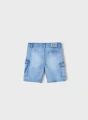 Bermudy chłopięce MAYORAL 3229 jasny jeans