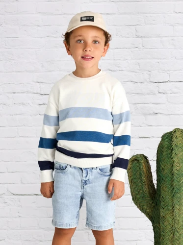 Bermudy chłopięce MAYORAL 237 jasny jeans