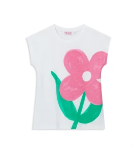 Koszulka dziewczęca ORIGINAL MARINES DFP3185CF biel