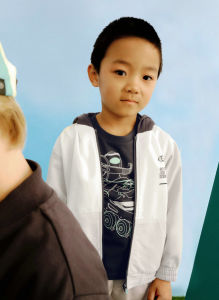 Bluza rozpinana chłopięca MAYORAL 3425 biala/szara