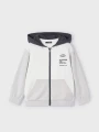 Bluza rozpinana chłopięca MAYORAL 3425 biala/szara