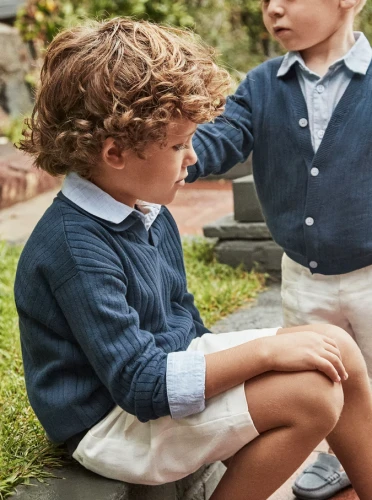 Sweter z kołnierzykiem polo dla chłopca MAYORAL 3367 granatowy