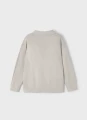 Sweter z kołnierzykiem polo dla chłopca 3367 beżowy