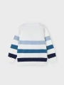 Sweter w paski dla chłopca MAYORAL 3366 śmietankowy, kolorowy
