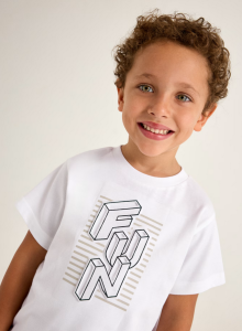 Koszulka chłopięca MAYORAL 3027 biała