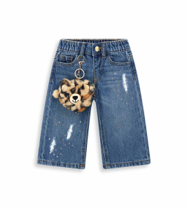 Spodnie dziewczęce ORYGINAL MARINES DFA1411NF zawieszka miś