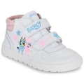 Garvalin BLUEY 251865-A050 trampki dziewczęce na rzepy, biały/różowy