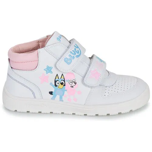 Garvalin BLUEY 251865-A050 trampki dziewczęce na rzepy, różowy/biały