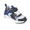 BUTY SPORTOWE CHŁOPIĘCE ZE ŚWIATEŁKAMI BIOMECANICS 251273-A398 grafit/niebieskie