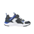 BUTY SPORTOWE CHŁOPIĘCE ZE ŚWIATEŁKAMI BIOMECANICS 251273-A398 grafit/niebieskie
