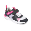 BUTY SPORTOWE DZIEWCZĘCE ZE ŚWIATEŁKAMI BIOMECANICS 251273-B399 grafit/różowe