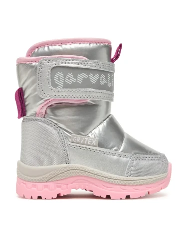 Śniegowce dziewczęce 251845-B198 GARVALIN srebrne