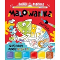 Farbki i pędzelek. Malowanka. Użyj wody, zbudź kolory! Zwierzęta
