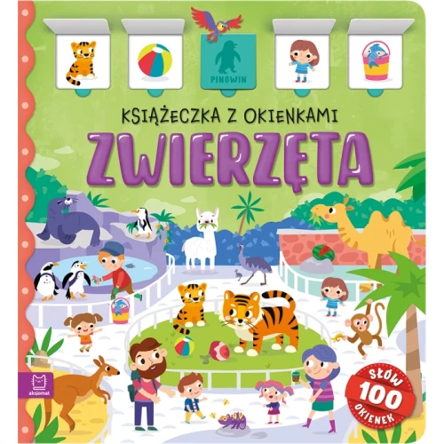 Zwierzątka na wsi. Labirynty z ruchomymi elementami